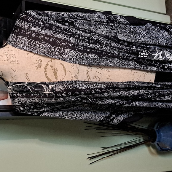 Nicole Paloma Hand Sewn Kamona Cardigan Duster New - Picture 10 of 10